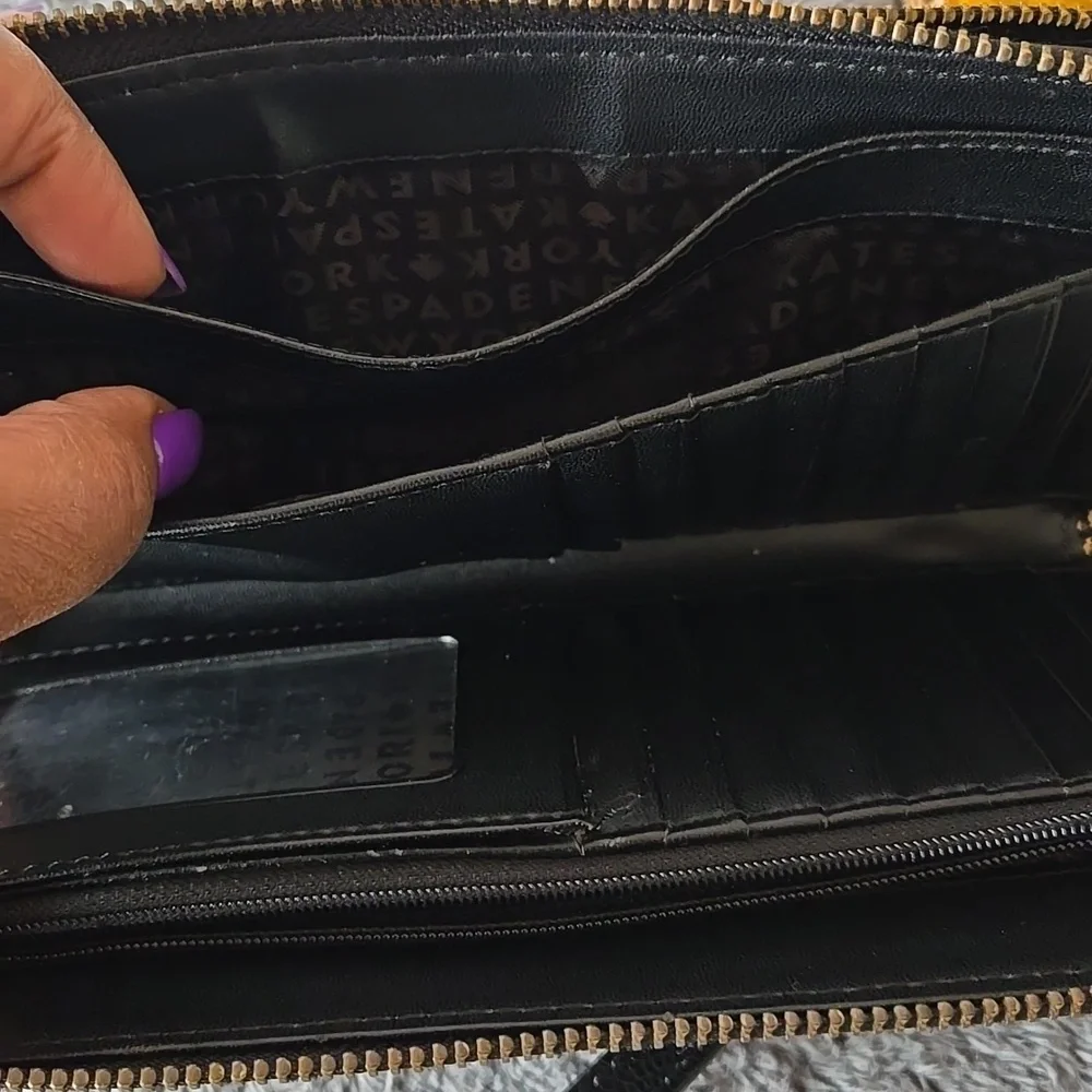 Kate Spade Black♠️ Leather Wallet